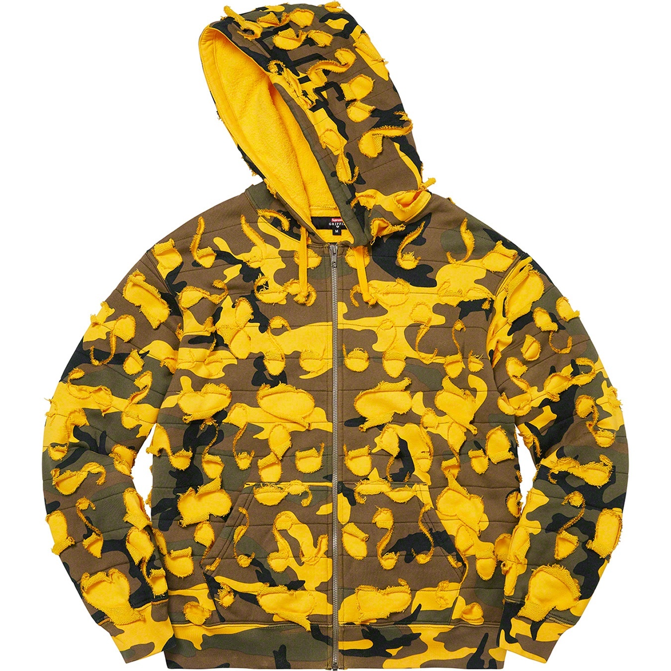 Supreme®/Griffin Zip Up Hooded Sweatshirt view 3